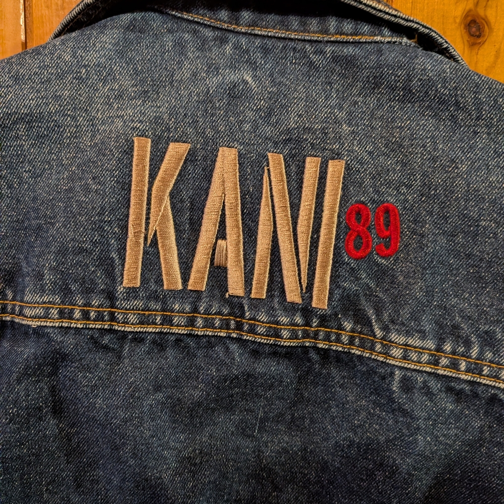 Vintage Karl Kani Denim Jacket - Blue - Picture 6 of 7